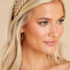 Accessories Red Dress Hair Accessories | No Hard Feelings Headband Ivory