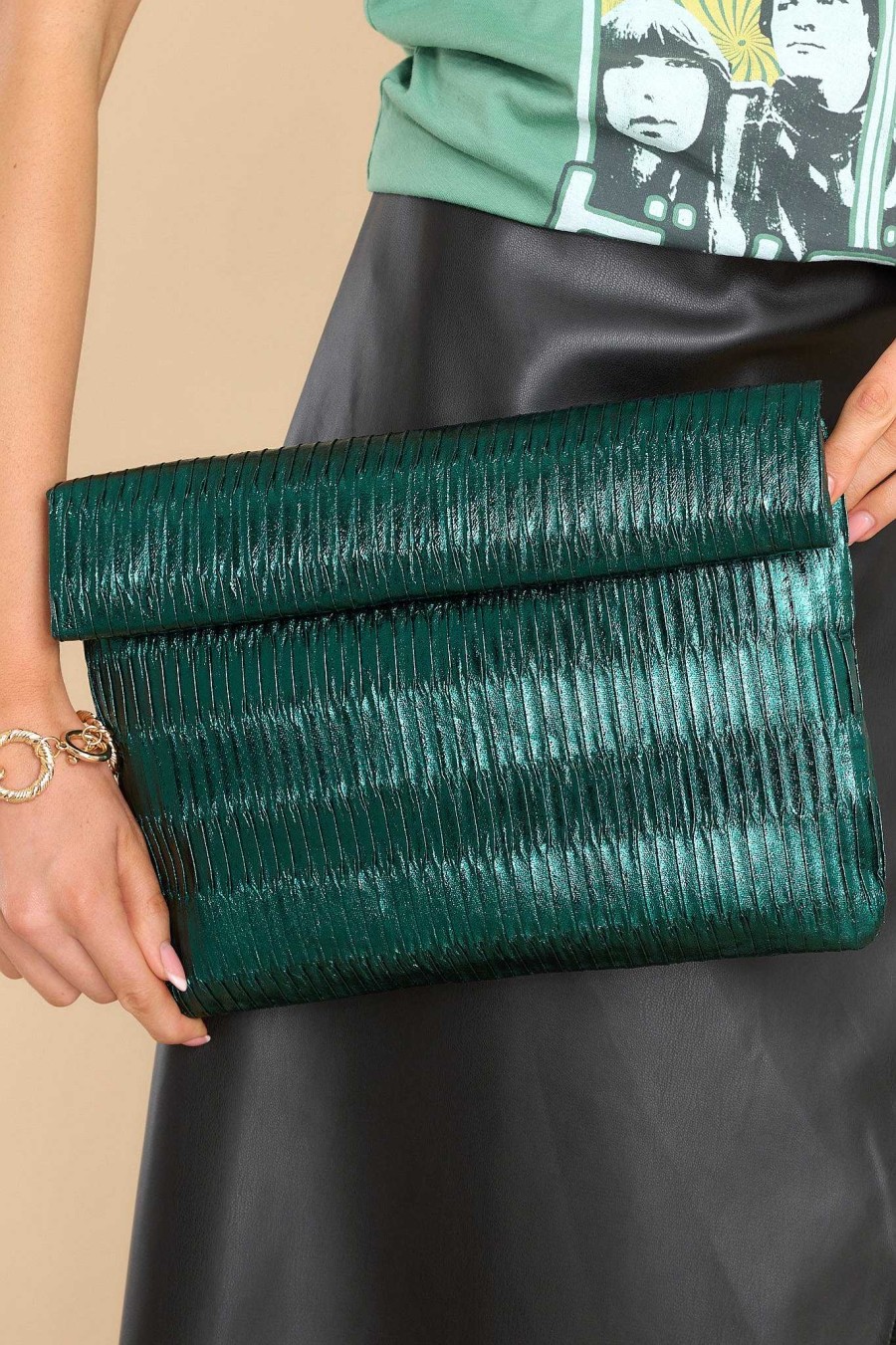 Accessories Red Dress Clutches & Pouches | Just What I Needed Bag Emerald