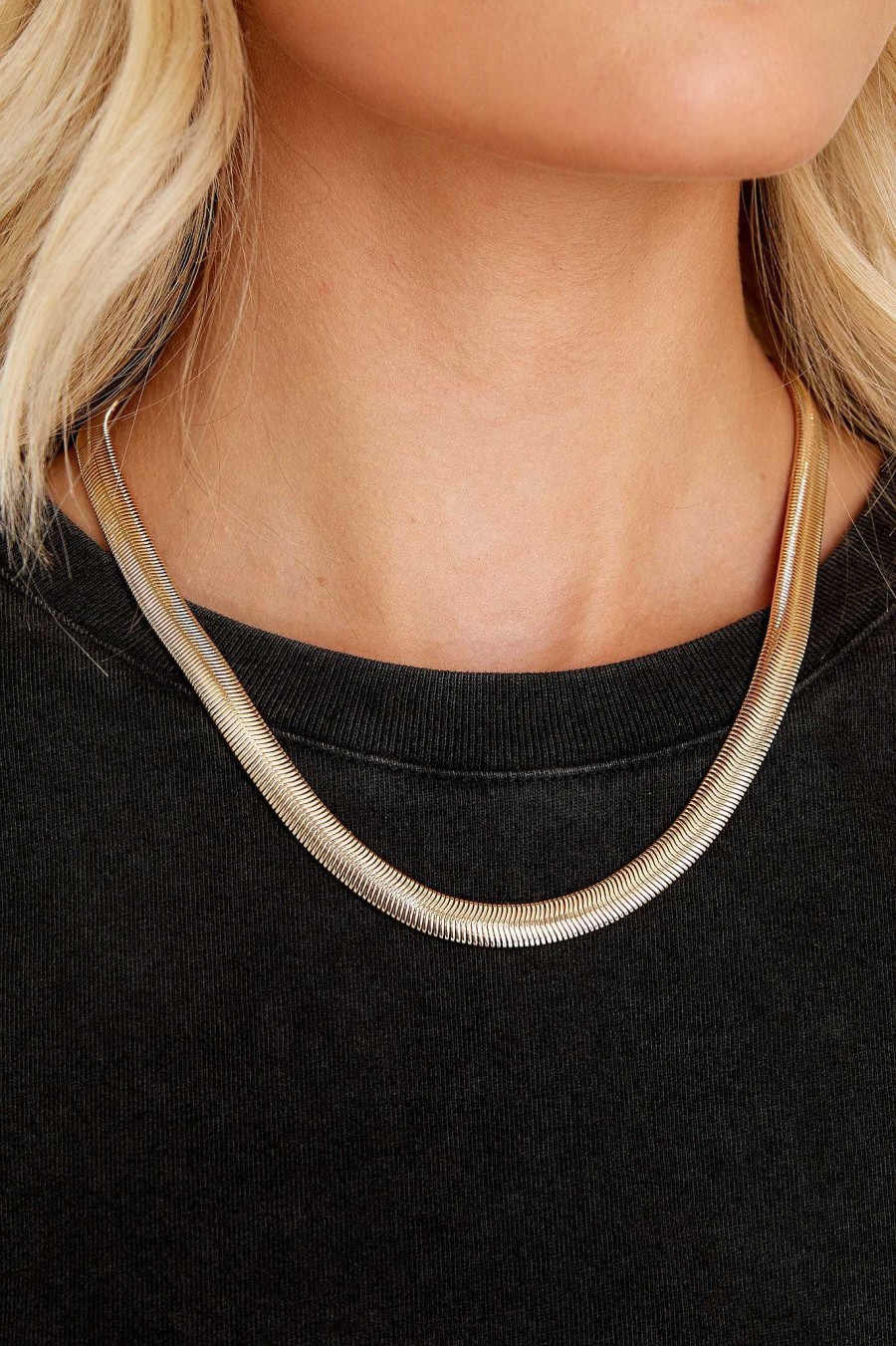 Jewelry Red Dress | Something Major Necklace Gold
