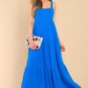 Clothing Red Dress Maxi Dresses | Chasing You Maxi Dress Blue