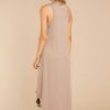 Clothing Aura Midi Dresses | Just Relax Midi Dress Light Mocha