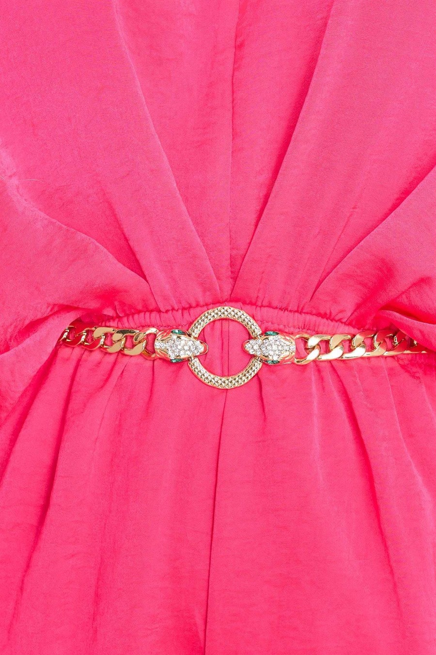 Accessories Red Dress Belts | Sass Master Chain Belt Gold