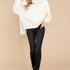 Clothing Z Supply Loungewear Tops | Speckled Fleece Natural Modern Weekender White