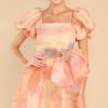 Clothing Aura Mini Dresses | Savor The Sweetness Dress Light Orange