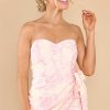 Clothing Red Dress Mini Dresses | Doesn'T Get Any Better Pink Dress Multi