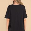 Clothing Red Dress Mini Dresses | Key It Down Tunic Black