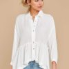 Clothing Red Dress Blouses & Shirts | My Legacy Top White