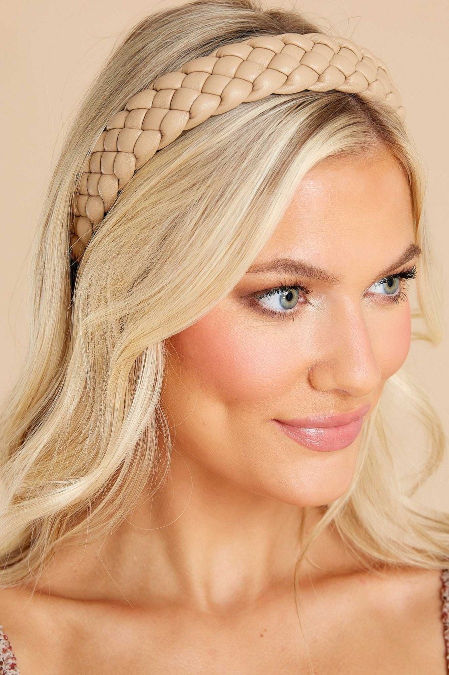 Accessories Red Dress Hair Accessories | No Hard Feelings Headband Ivory