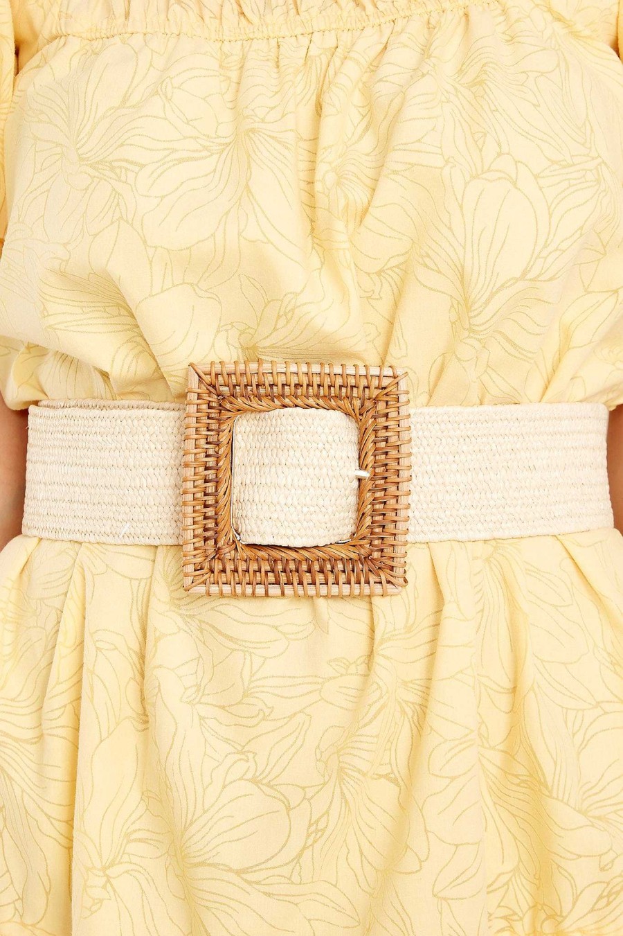 Accessories Red Dress Belts | Thrilling Adventure Belt Ivory