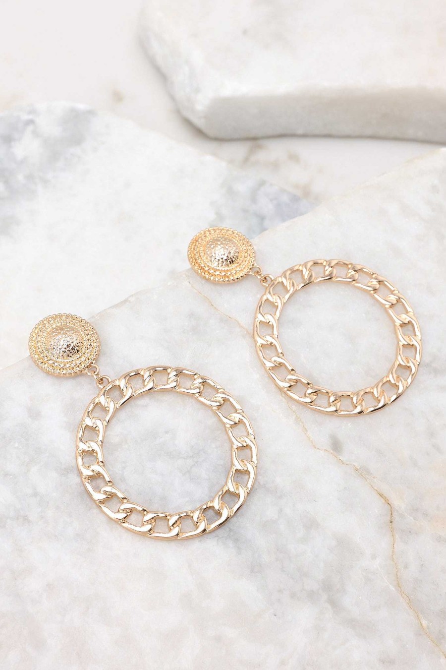 Jewelry Red Dress | In The Moment Earrings Gold