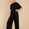 Clothing Red Dress Jumpsuits | Eye To Eye Jumpsuit Black