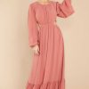 Clothing Red Dress Maxi Dresses | Walkaway Wink Maxi Dress Rose