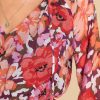 Clothing MINKPINK Mini Dresses | Zanita Bright Floral Print Dress Red