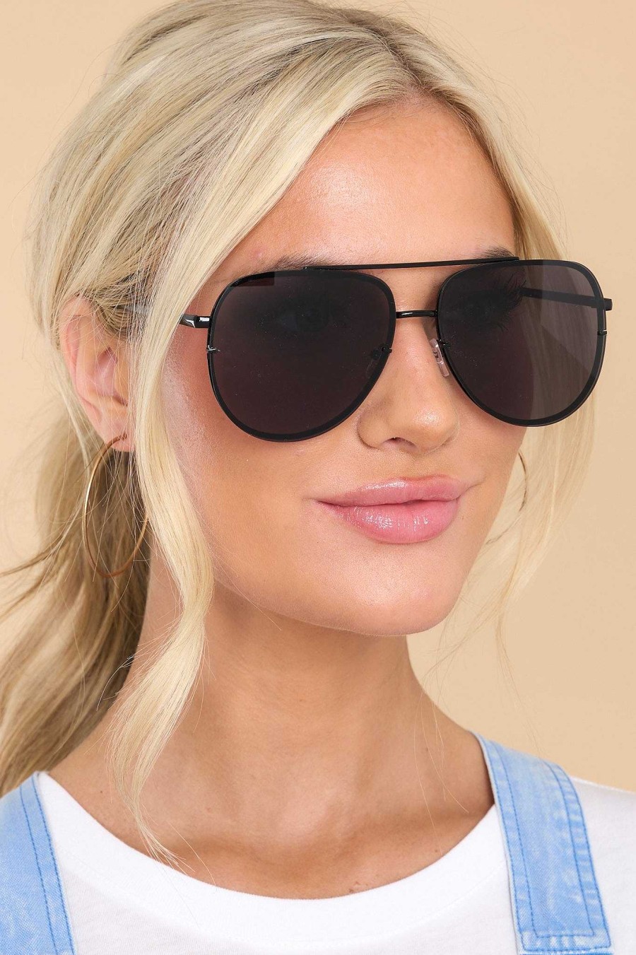 Accessories Red Dress Sunglasses | Fierce Mood Sunglasses Black