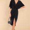 Clothing Red Dress Midi Dresses | Beyond Classy Midi Dress Black