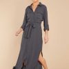 Clothing Red Dress Maxi Dresses | Captured Effortlessly Maxi Dress Charcoal