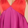 Clothing Aura Maxi Dresses | She'S A Showstopper Multi Maxi Dress Wine