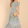 Clothing Red Dress Maxi Dresses | Is It True Maxi Dress Green Floral