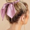 Accessories Red Dress Hair Accessories | Forget Me Knot Scrunchie Purple