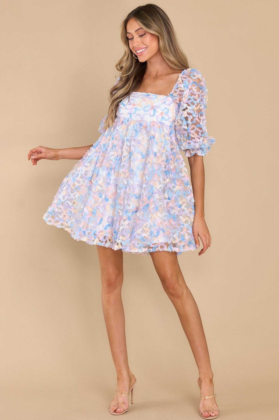 Clothing Red Dress Mini Dresses | Royal Treatment Multi Dress Lavender