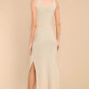 Clothing Z Supply Midi Dresses | Brayden Knit Midi Dress Oatmeal