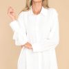 Clothing Red Dress Mini Dresses | My Everything Tunic Top White
