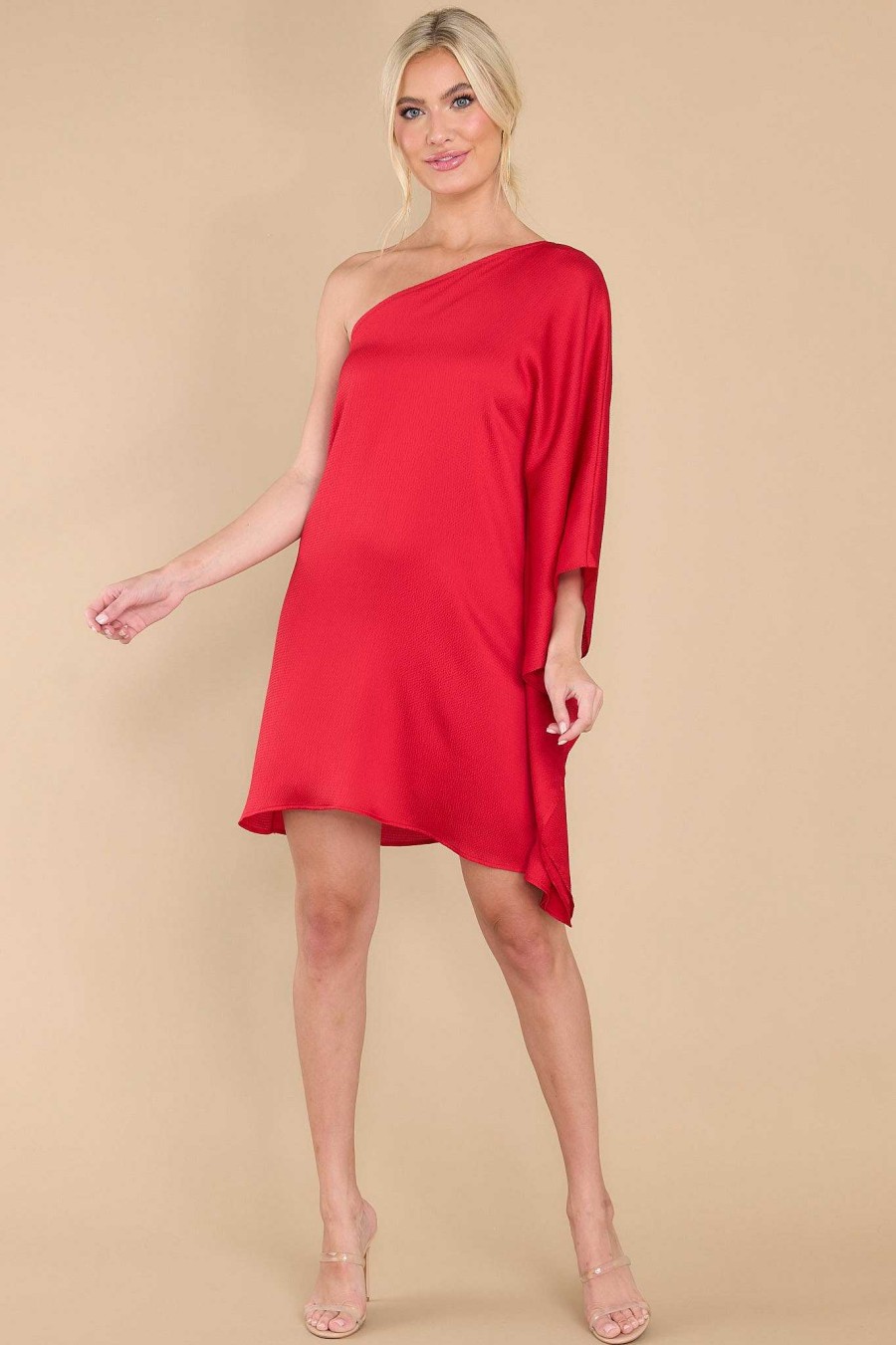 Clothing Red Dress Mini Dresses | Moment To Remember Dress Red