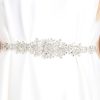 Accessories Red Dress Belts | Crash My Party Crystal Belt Silver