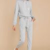 Clothing Z Supply Sweatshirts & Hoodies | Sonya Whisper Jersey Hoodie Heather Grey