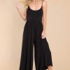 Clothing Red Dress Jumpsuits | Enticing Endeavors Jumpsuit Black