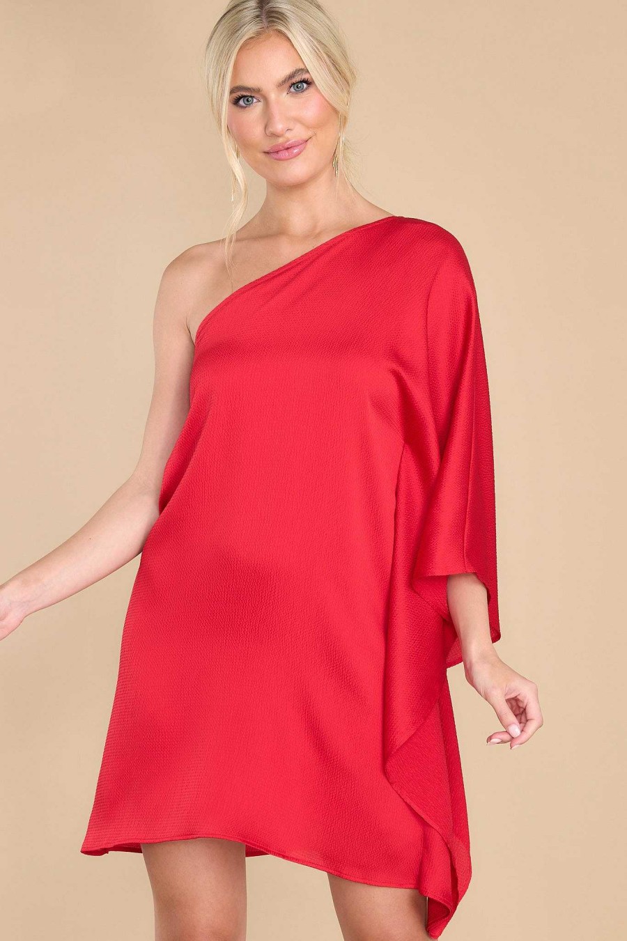 Clothing Red Dress Mini Dresses | Moment To Remember Dress Red