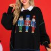 Clothing Red Dress Sweatshirts & Hoodies | Toy Maker Top Black
