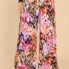 Clothing Red Dress Pants | Crazy For You Multi Print Pants Pink