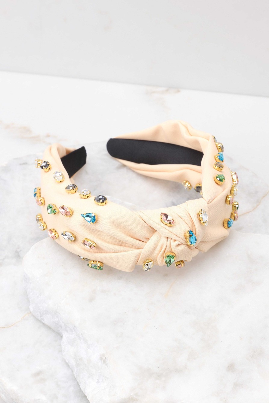 Accessories Red Dress Hair Accessories | Wishful Magic Multi Headband Ivory