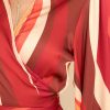 Clothing Red Dress Midi Dresses | Elegant Edits Multi Midi Dress Copper