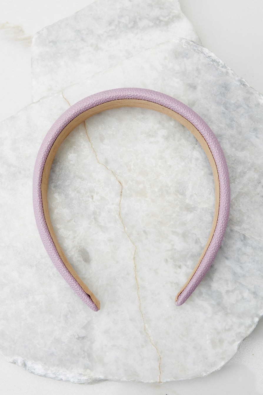 Accessories Red Dress Hair Accessories | Far From Over Headband Light Lilac
