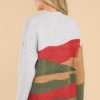 Clothing Red Dress Casual Tops | Warming Up To It Multi Sweater Olive