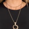 Jewelry Red Dress | Confident Glamour Necklace Gold