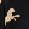 Clothing Red Dress Sweaters | Queen Of The Jungle Sweater Black