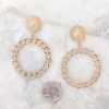 Jewelry Red Dress | In The Moment Earrings Gold