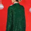 Clothing Red Dress Two Piece Sets | Just Living Life Sequin Blazer Hunter Green