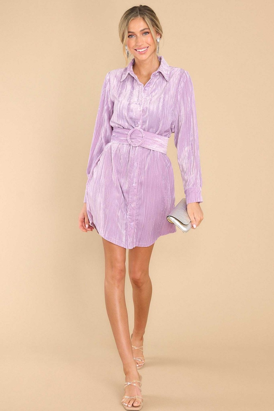 Clothing Red Dress Mini Dresses | Everyday Essential Dress Lilac