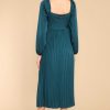 Clothing Red Dress Midi Dresses | Get It Right Midi Dress Hunter Green