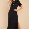 Clothing Red Dress Maxi Dresses | Book Smart Maxi Dress Black