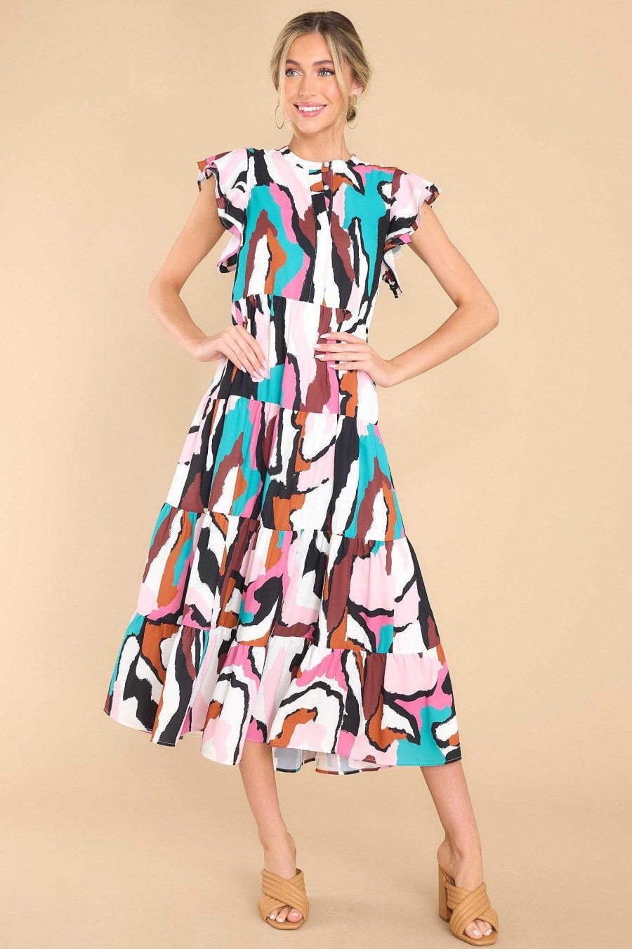 Clothing Crosby by Mollie Burch Midi Dresses | Napa Dress In Motion