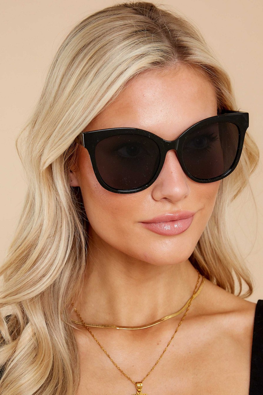 Accessories Red Dress Sunglasses | Hello Sunshine Sunglasses Black