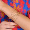 Jewelry Red Dress | Nothing To Do Matte Bracelet Gold