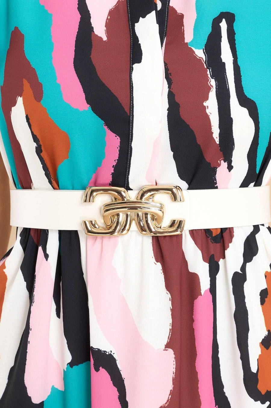 Accessories Red Dress Belts | Let Loose Belt White