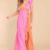 Clothing Red Dress Maxi Dresses | Two To Tango Maxi Dress Pink Multi