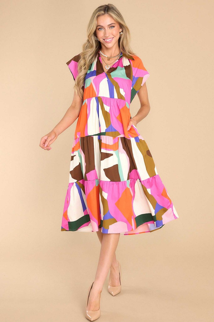 Clothing Crosby by Mollie Burch Midi Dresses | Watson Dress Shape Shifter